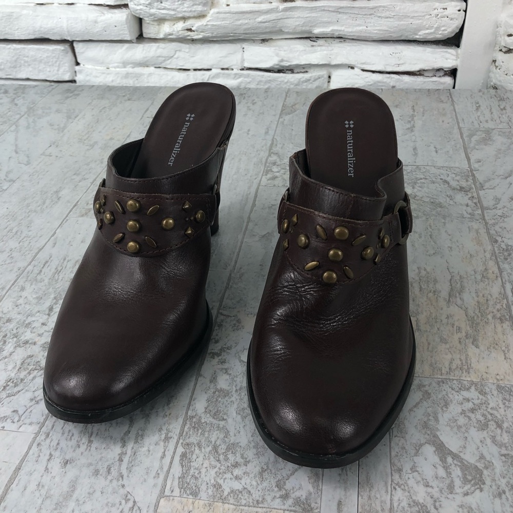Naturalizer Resemble Heel Mule Slip On Bootie